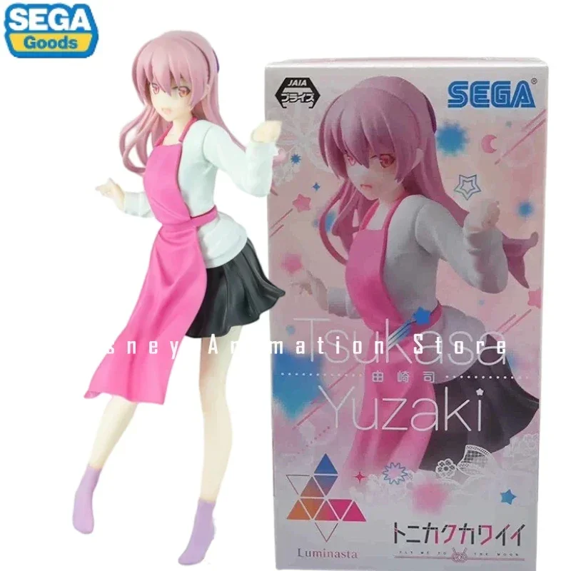 Model Kitchen Set Pvc - เซกะลูมินัสต้าของแท้100% พาฉันไปที่มูนซึคาซายูซากิเสื้อผ้านางแบบ Action FIGURE Anime