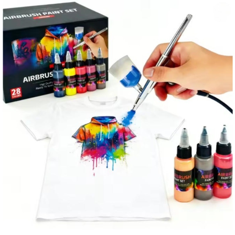 Paint Model Kit - ชุดสีอะคริลิกแบบน้ำสำหรับแอร์บรัช 12/28 สี ขนาด 30 มล.