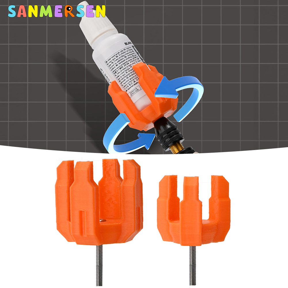 Plastic Model Paint - รุ่นสีผสม Spinner Stirrer Shaker Drill สิ่งที่แนบมาสีขวดผสมผู้ถือเสริม