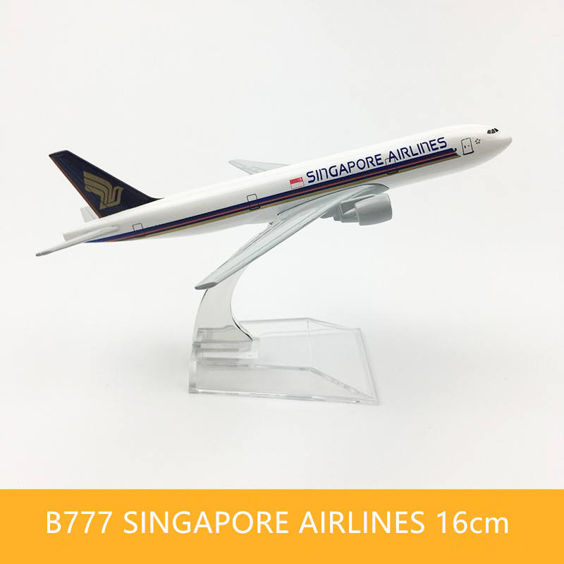 Model Kit Singapore - โมเดลเครื่องบินโลหะขนาด 16 ซม. สเกล 1/400 รุ่น