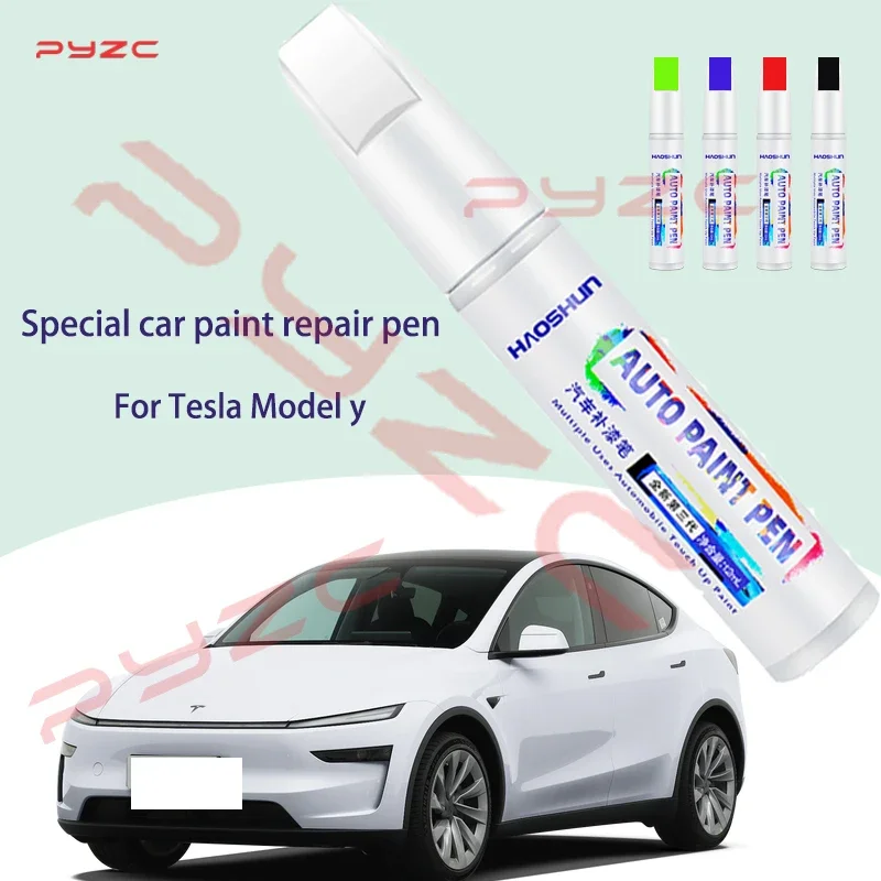 Model Kit Paint Remover - ชุดปากกาซ่อมสีรถยนต์สำหรับ Tesla Model Y ชุดซ่อมรอยขีดข่วนสีรถยนต์ ชุดซ่อมสีรถยนต์