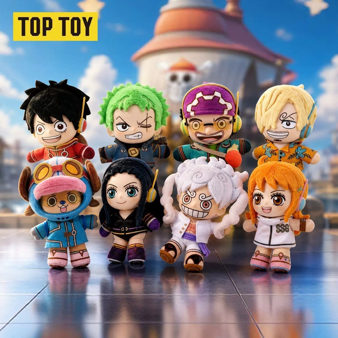 Model Kit Luffy - EAKI วันพีซ เอ้กเฮด อาร์ค ตุ๊กตาบลายด์บ็อกซ์ ลูฟี่