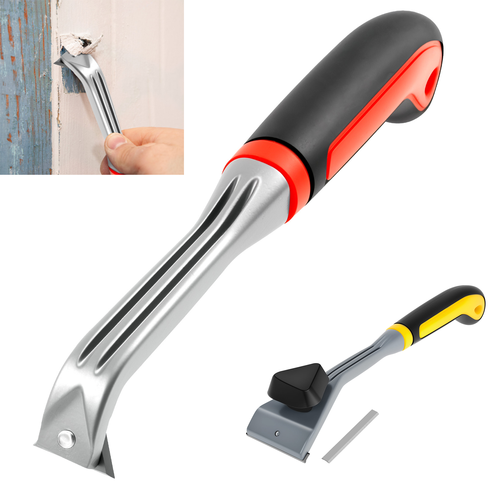 Model Kit Paint Remover - เครื่องมือขูดสี มีดโกนคาร์ไบด์ มีดโกนสามเหลี่ยม กําจัดสี กาว Remover