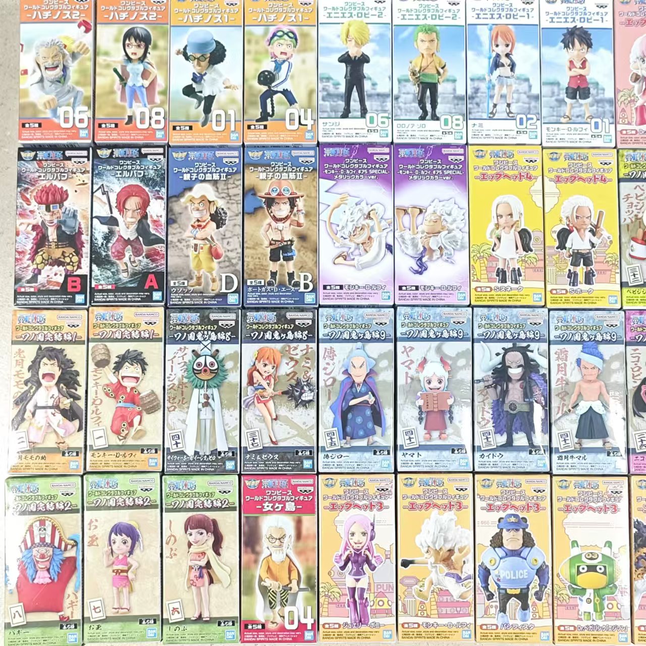 Model Kit Luffy - ฟิกเกอร์อนิเมะวันพีซ ลูฟี่ นามิ โซโล ซันจิ บัคกี้