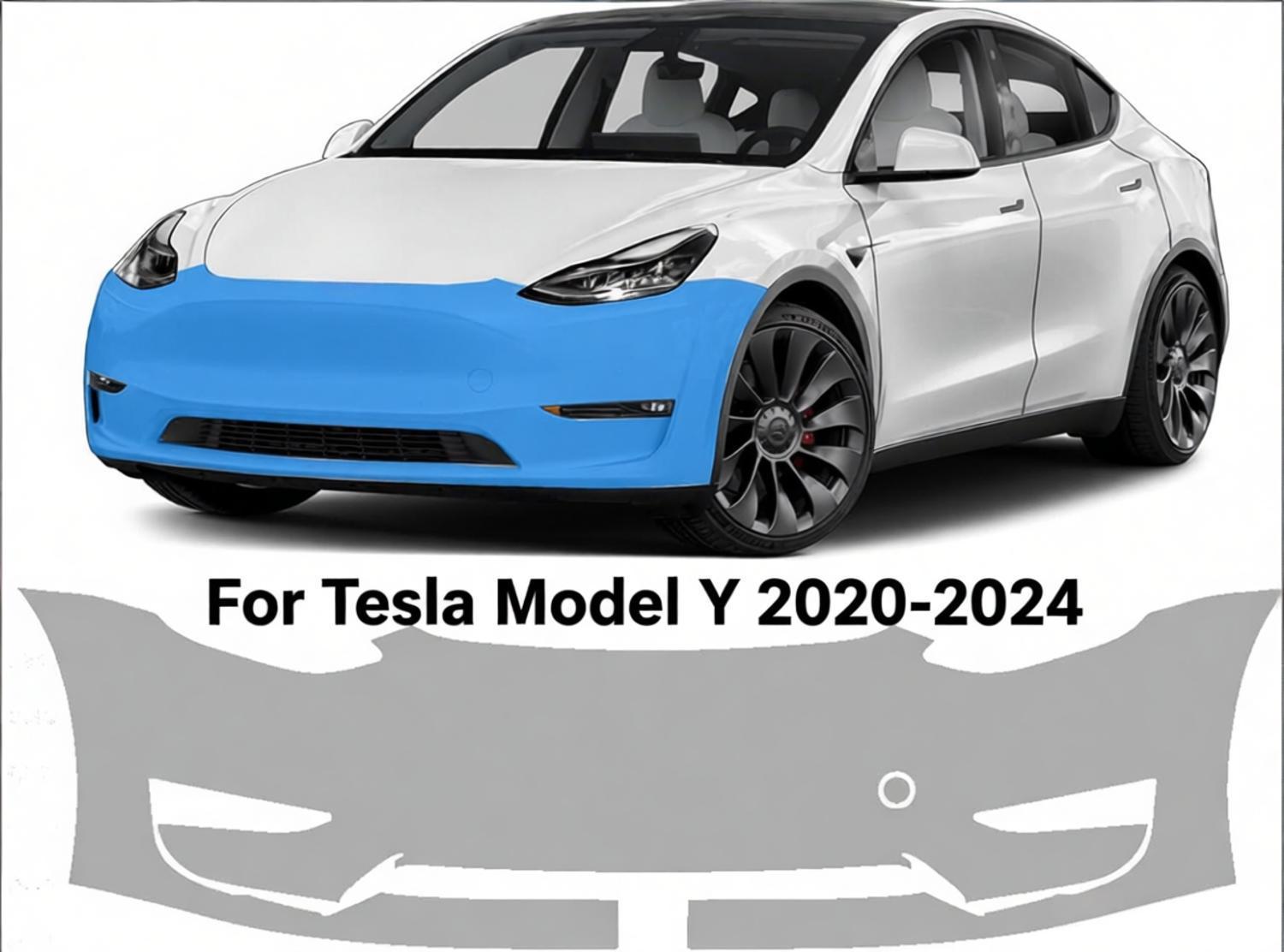 Paint Model Kit - ชุดฟิล์มกันรอย TPU 8.5 มิล แบบตัดสำเร็จสำหรับ Tesla