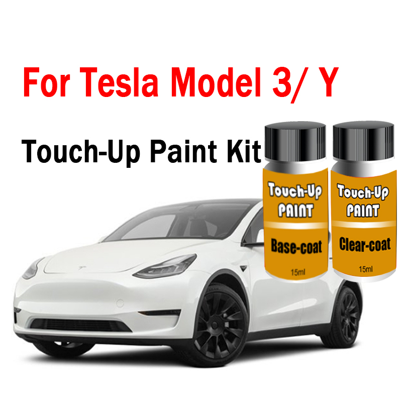 Model Kit Paint Remover - ชุดซ่อมสีรถยนต์สำหรับ Tesla Model 3/Y 2026 ชุดสีแต้มซ่อมรอยขีดข่วน