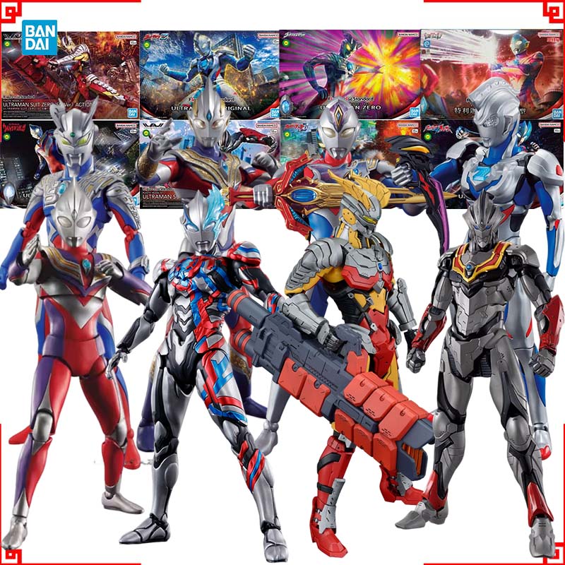 Model Kit Ultraman Tiga - ชุดโมเดลอัลตร้าแมน Bandai FRS Tiga Multi Blazar