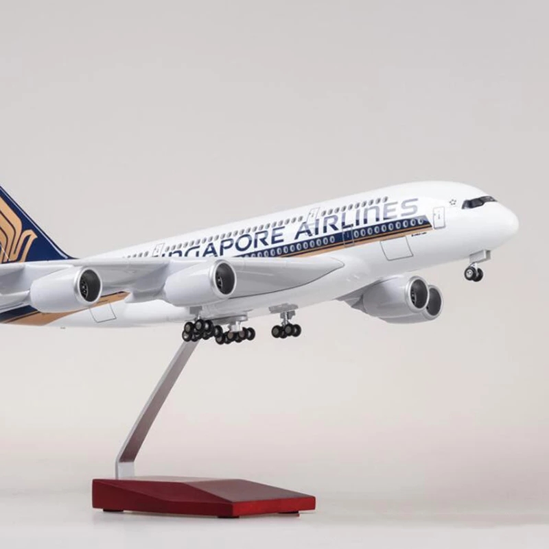 Model Kit Singapore - จอแสดงผล Air Bus A380 Singapore Airlines