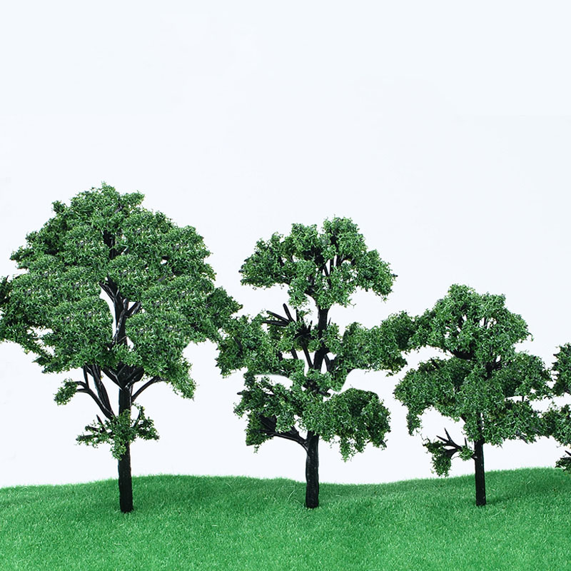 HO Scale Miniature ต้นไม้ 10 ช - Model Kit Train บทวิจารณ์และราคา