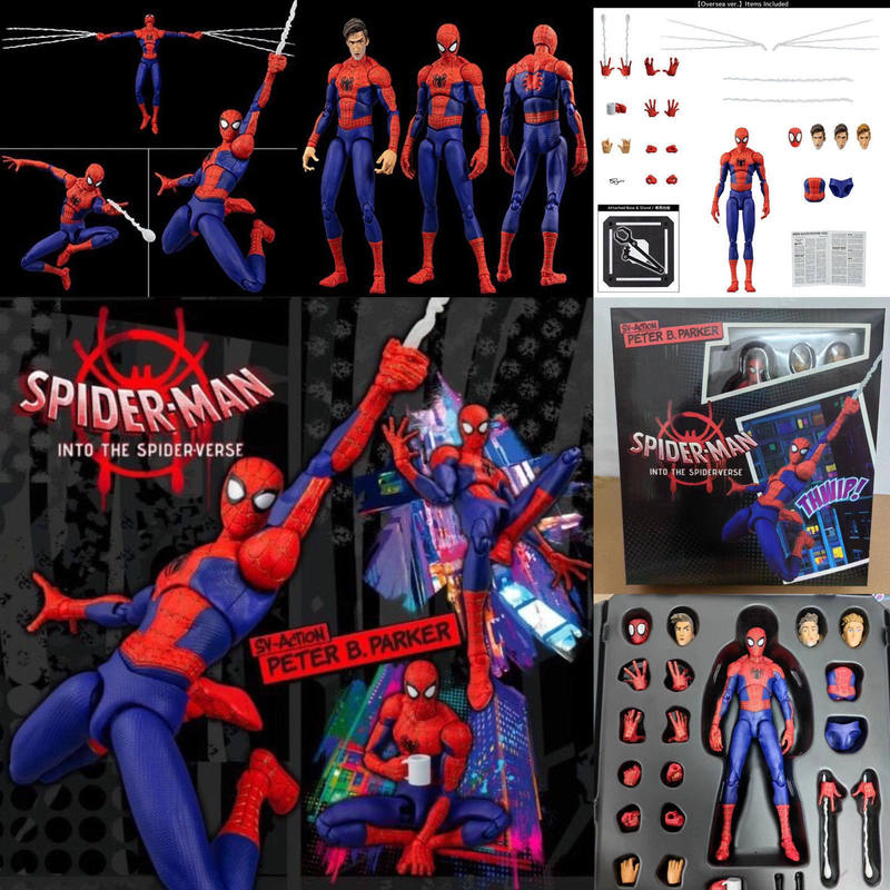 ฟิกเกอร์แอคชั่น Spider-Verse S - Model Kit Spiderman บทวิจารณ์และราคา