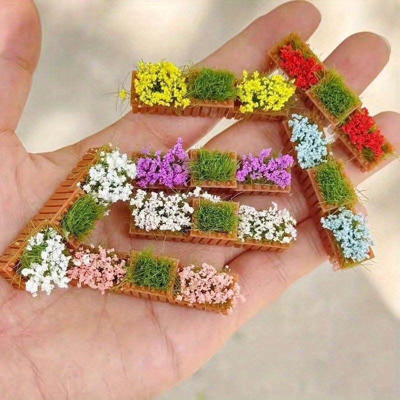 โมเดลแปลงปลูกต้นไม้จิ๋ว 2 ชิ้น - Plastic Model Paint บทวิจารณ์และราคา