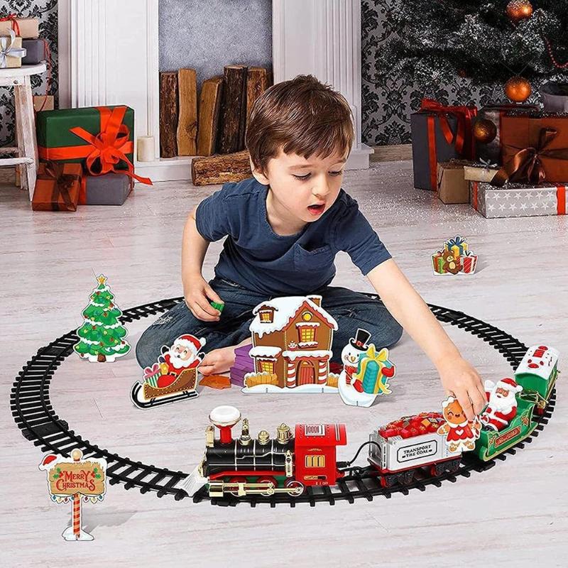 ชุดรถไฟรางไอน้ำไฟฟ้าธีมคริสต์ม - Model Kit Train บทวิจารณ์และราคา