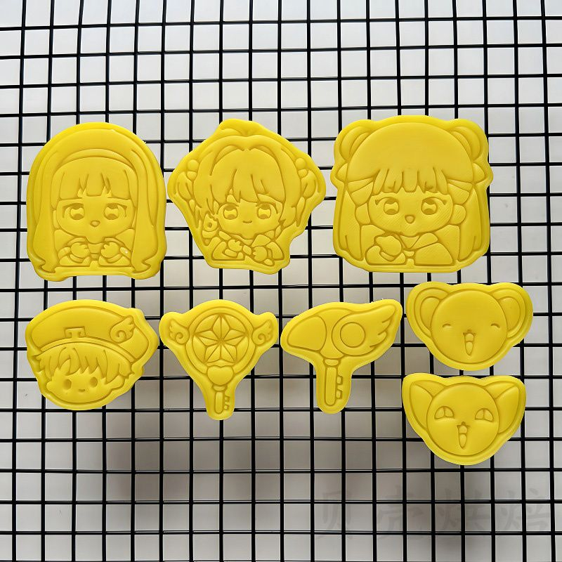 แม่พิมพ์คุกกี้ 3D ลายการ์ดแคปเ - Model Kitchen Set Pvc บทวิจารณ์และราคา
