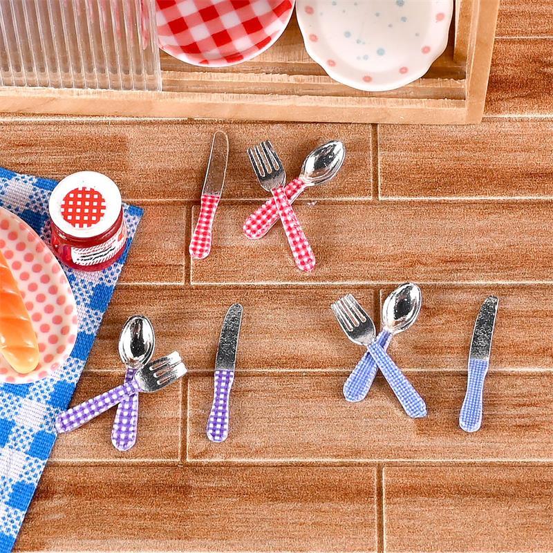 3 ชุด Dollhouse Miniature KITC - Model Kitchen Set บทวิจารณ์และราคา