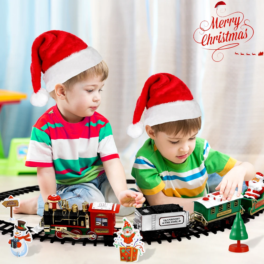 คริสต์มาสชุดรถไฟเทศกาล MINI Lo - Model Kit Train บทวิจารณ์และราคา