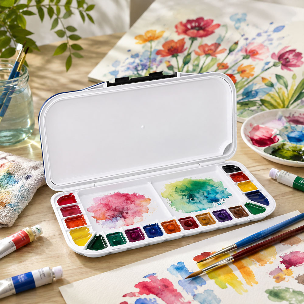 พาเลตสีแบบพับได้ ปิดสนิท 18 ช่ - Model Kit Paint Remover บทวิจารณ์และราคา