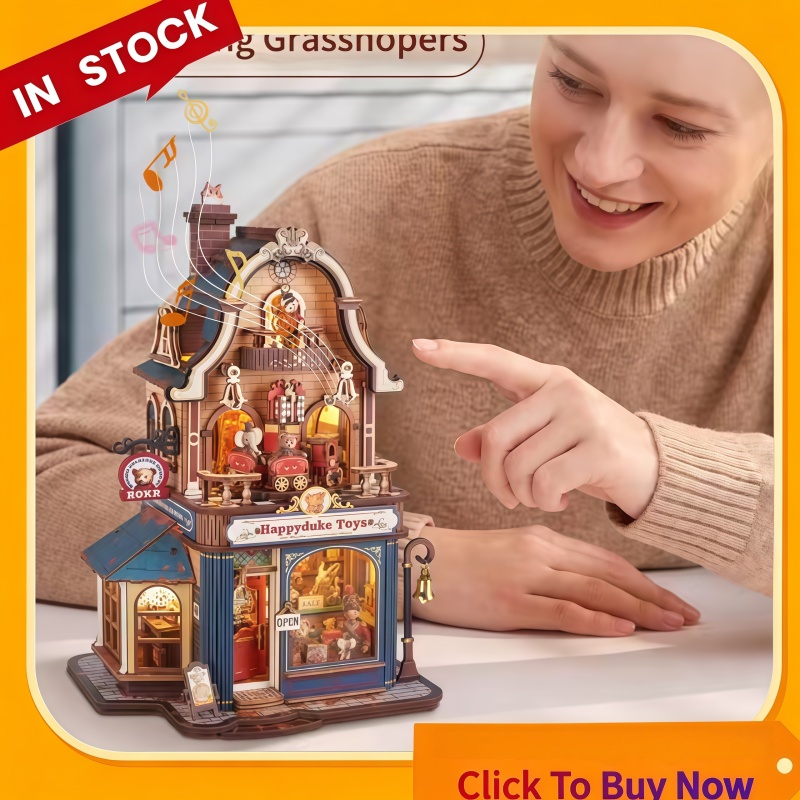 ชุดตัวต่อไม้ 3 มิติ ร้านขายของ - Model Kit Japan Shop บทวิจารณ์และราคา