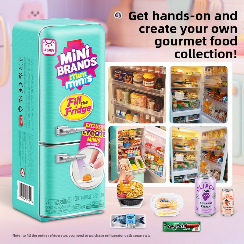 ชุดของเล่นตู้เย็นมินิพร้อมไฟ L - Model Kitchen Set บทวิจารณ์และราคา