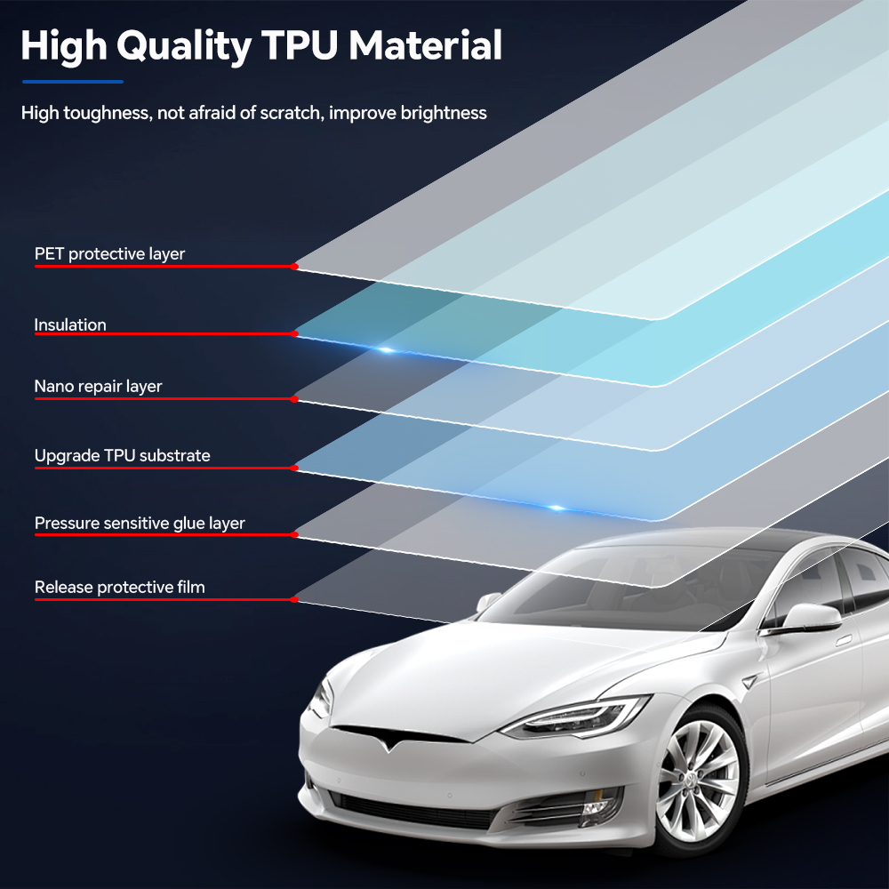 ฟิล์มกันรอย TPU สำหรับรถยนต์เท - Paint Model Kit บทวิจารณ์และราคา