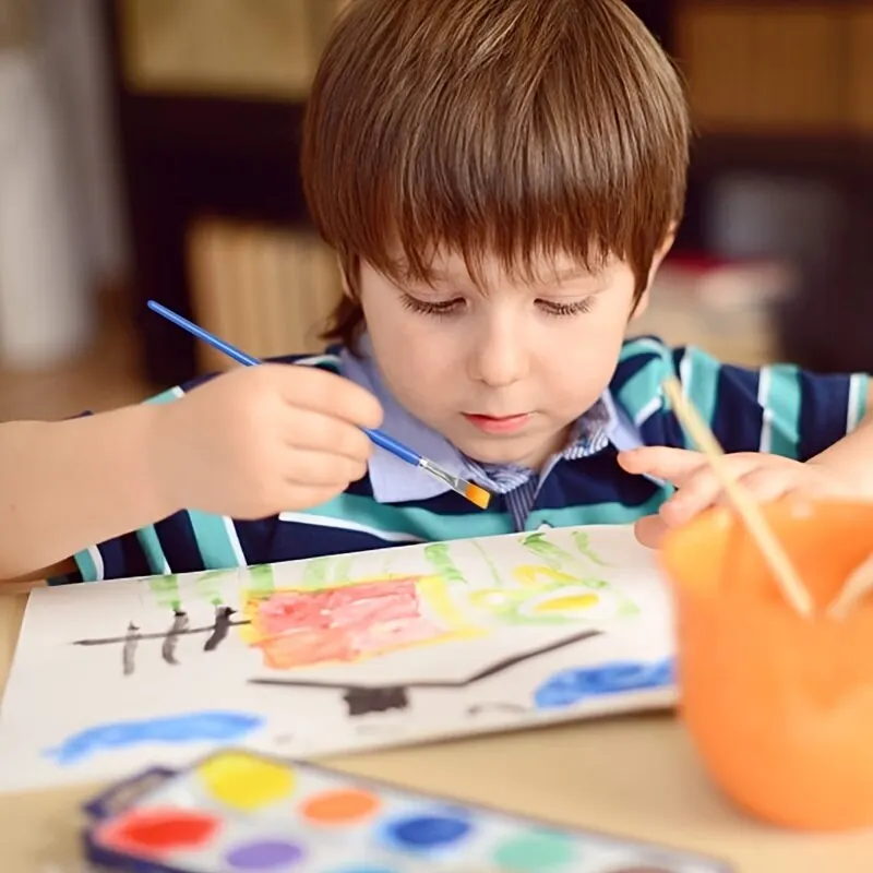 แปรงทาสีไนลอนด้ามพลาสติก อุปกร - Plastic Model Paint บทวิจารณ์และราคา