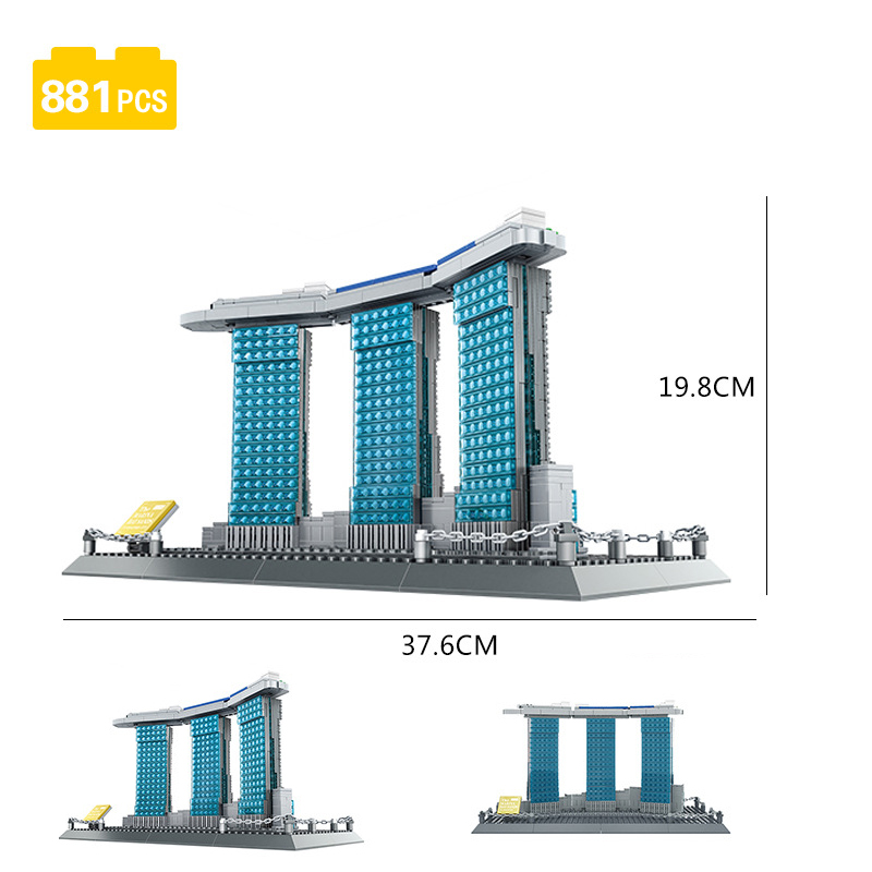 ตัวต่อสร้างสรรค์ ชุดโมเดลโรงแร - Model Kit Singapore บทวิจารณ์และราคา