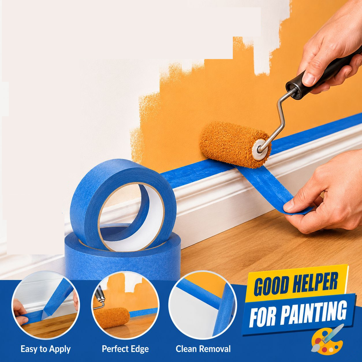 3 ม้วน/ชุดเทปสีสำหรับพื้นผิวหล - Model Kit Paint Remover บทวิจารณ์และราคา
