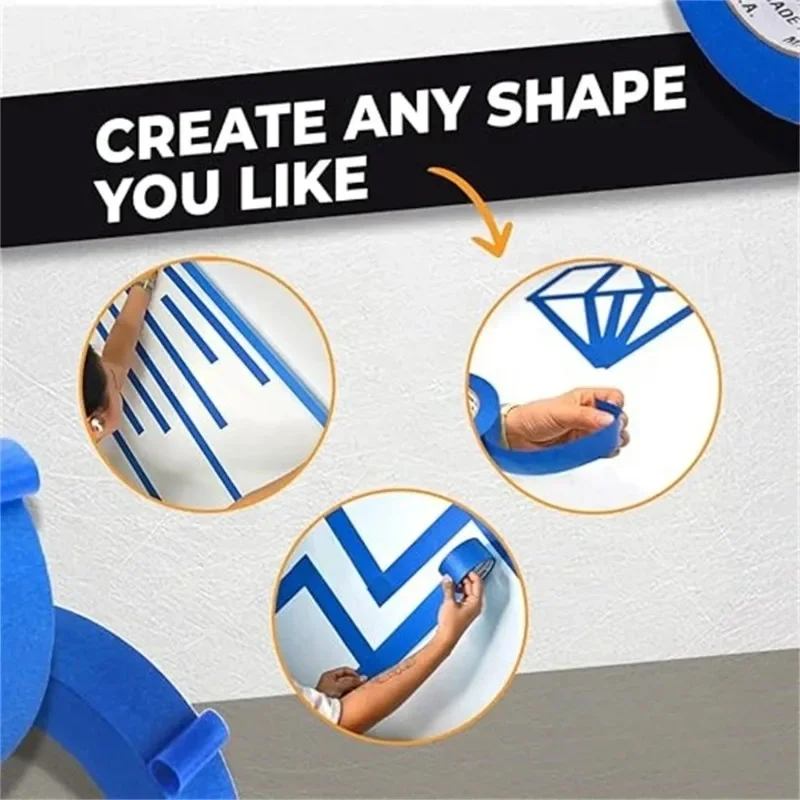 3 ม้วน/ชุดเทปสีสำหรับพื้นผิวหล - Model Kit Paint Remover บทวิจารณ์และราคา