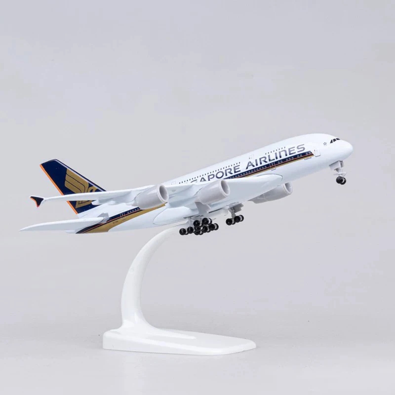 20ซม.โลหะเครื่องบินรุ่นA380 Si - Model Kit Singapore บทวิจารณ์และราคา