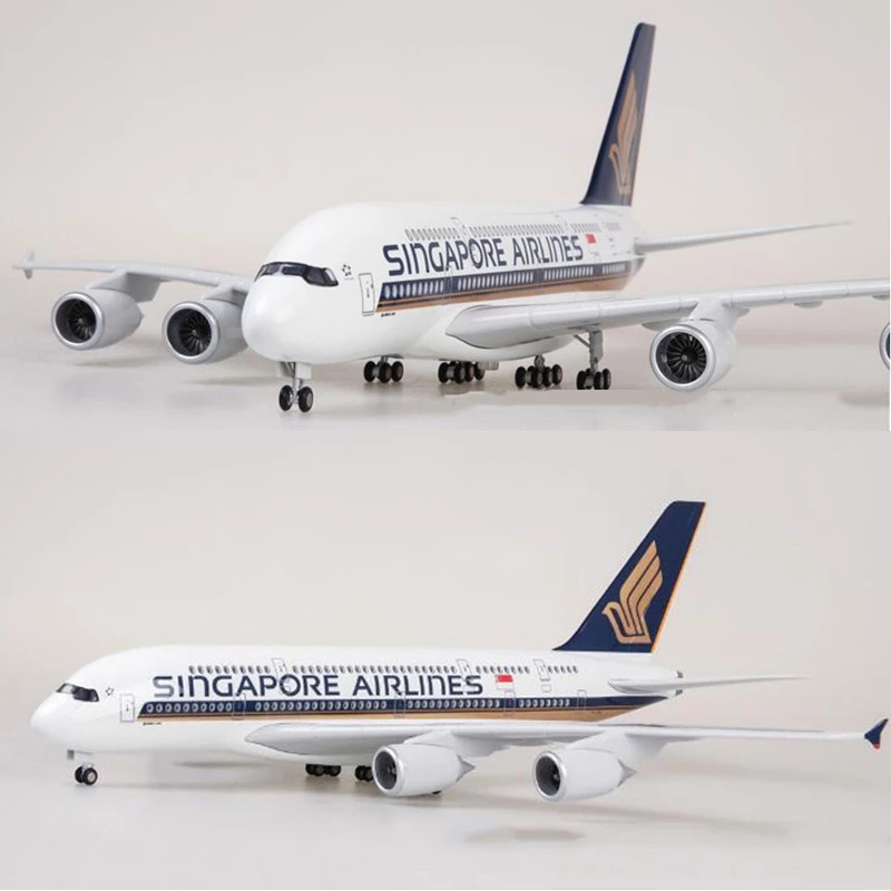จอแสดงผล Air Bus A380 Singapor - Model Kit Singapore บทวิจารณ์และราคา