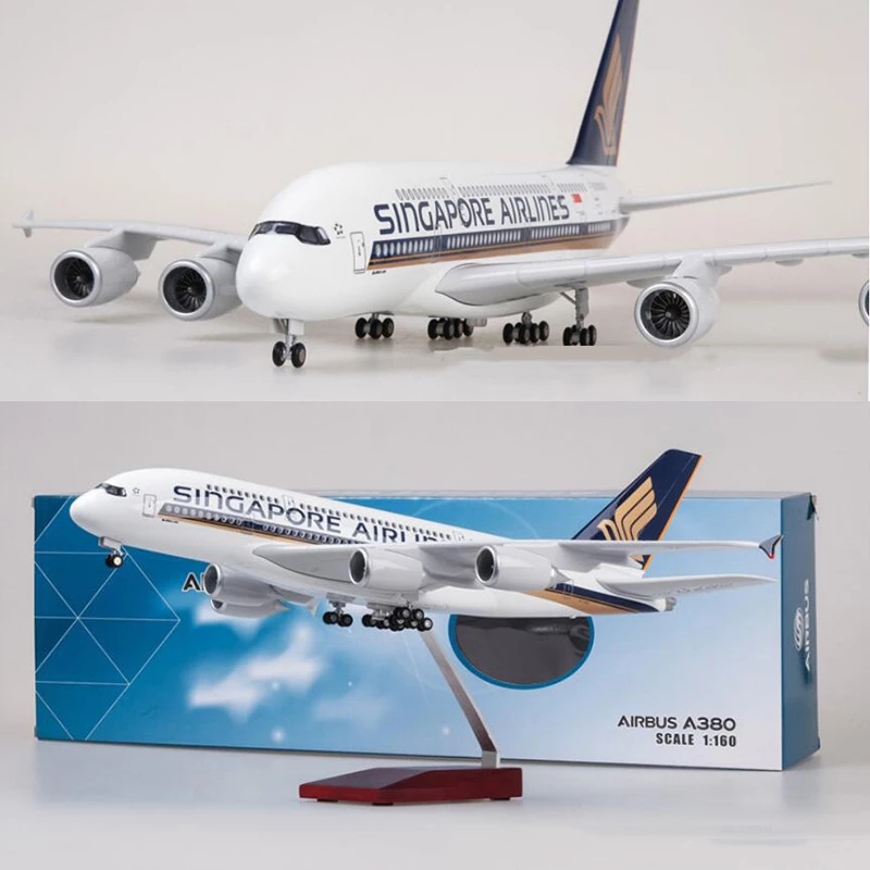 จอแสดงผล Air Bus A380 Singapor - Model Kit Singapore บทวิจารณ์และราคา